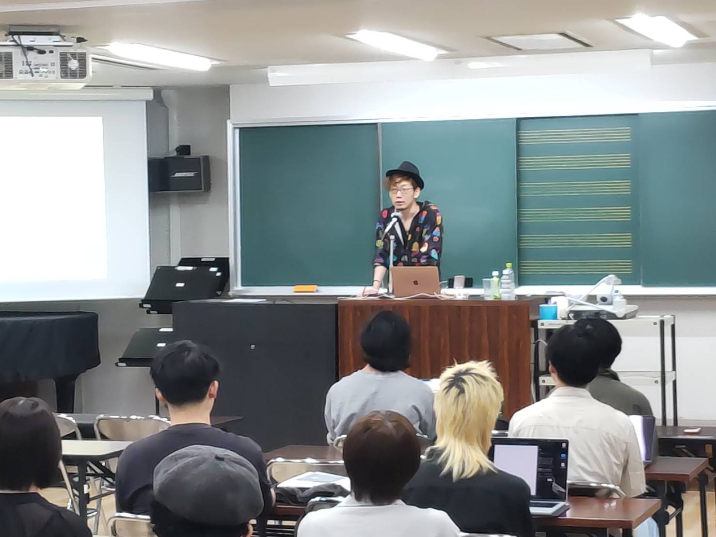 弊社代表no_myが大阪音楽大学にて講義を担当いたしました